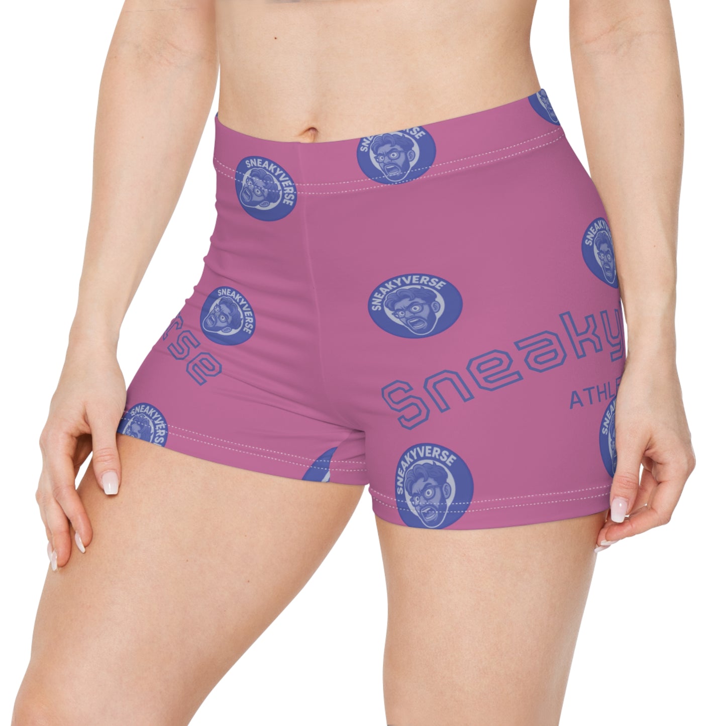 Women's Shorts Sneakyverse Athletics Shout Pink/Blue