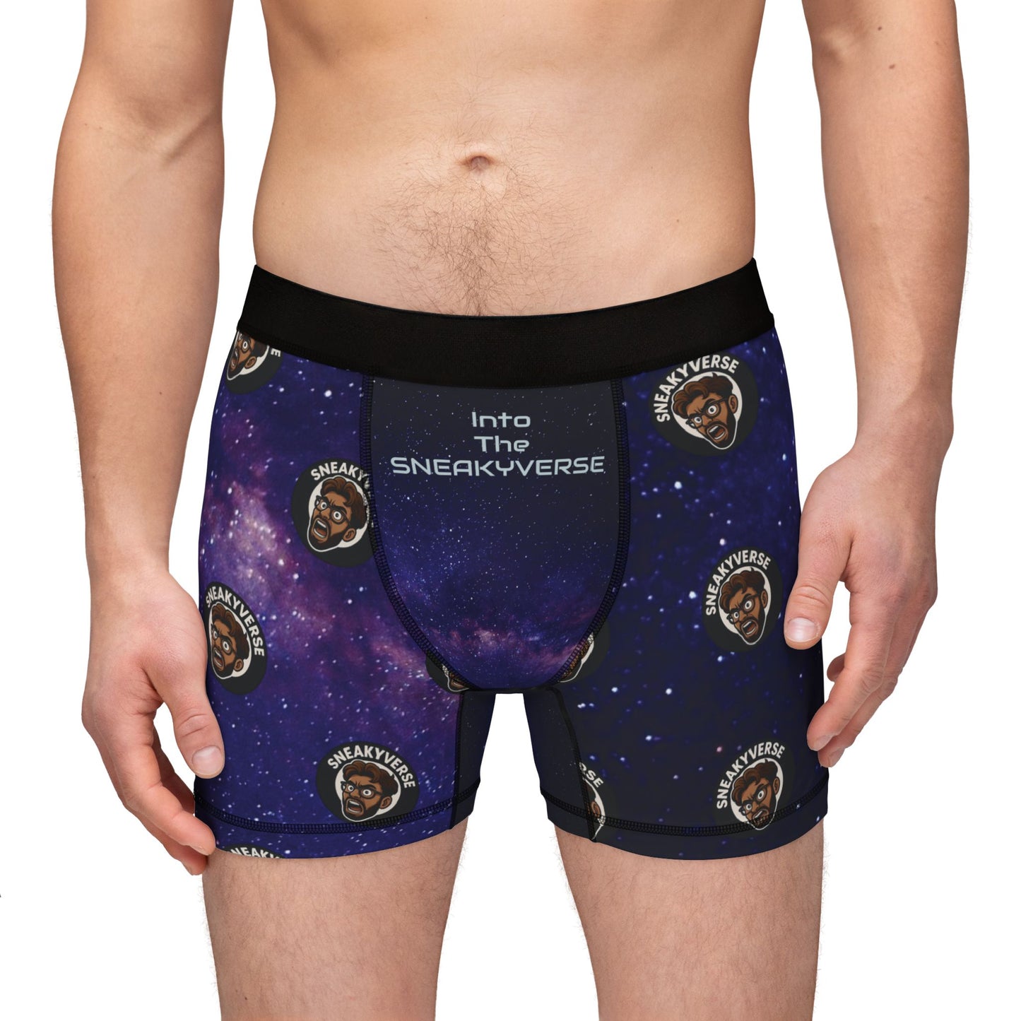 Men’s Boxer Brief Sneakyverse Shout Galaxy