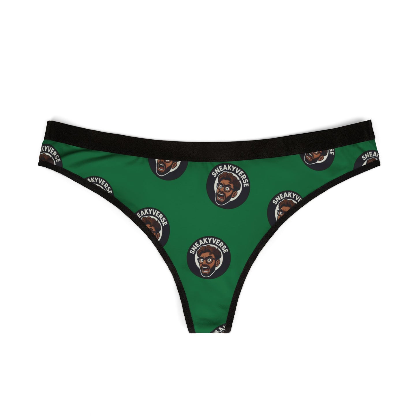 Thong Underwear -SneakyVerse Shout Green