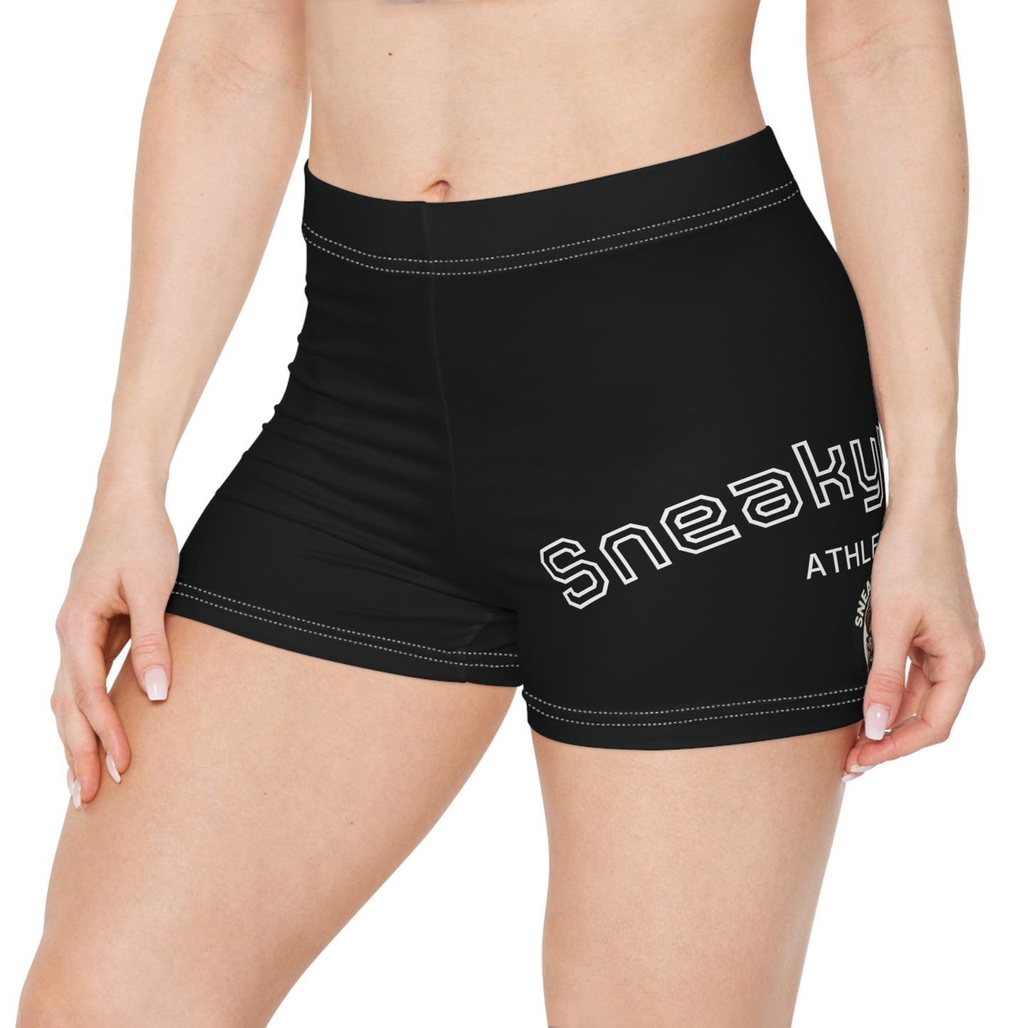 Women's Shorts SneakyVerse Athletics Black