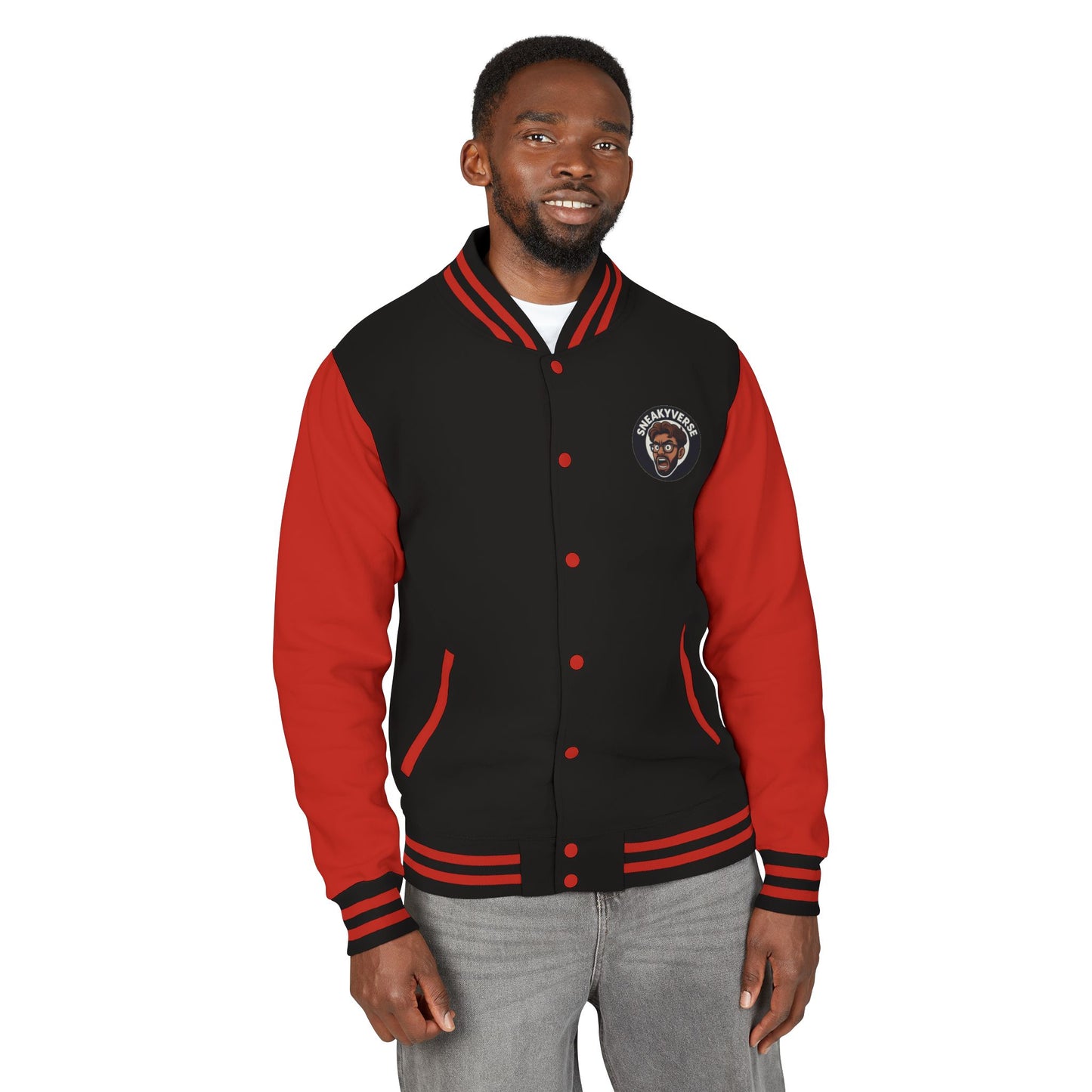 Letterman Jacket SneakyVerse Shout logo Est. 2023 (5 colors)