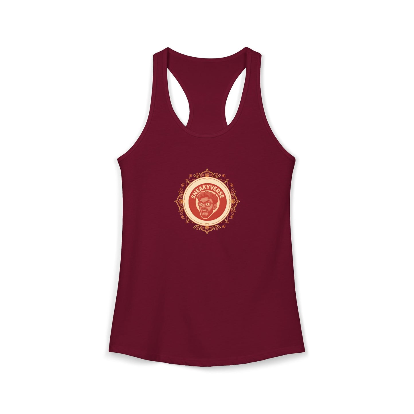Ladies' Lightweight Racerback Tank SneakyVerse Namaste (7 colors)