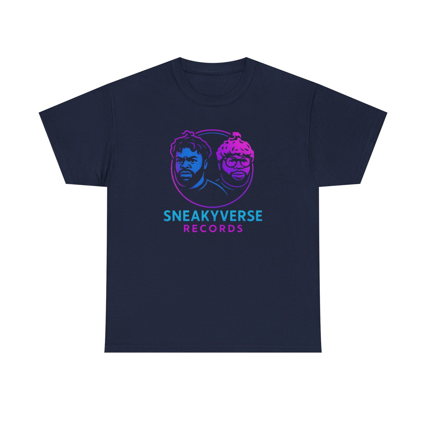 T-Shirt SneakyVerse Records gradient logo front