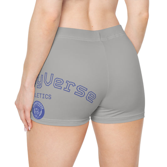 Women's Shorts SneakyVerse Athletics Side Gray/Blue