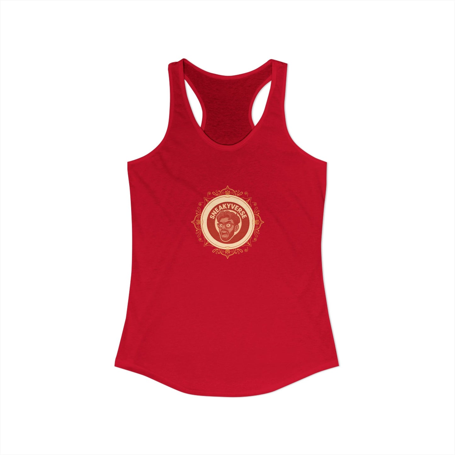 Ladies' Lightweight Racerback Tank SneakyVerse Namaste (7 colors)