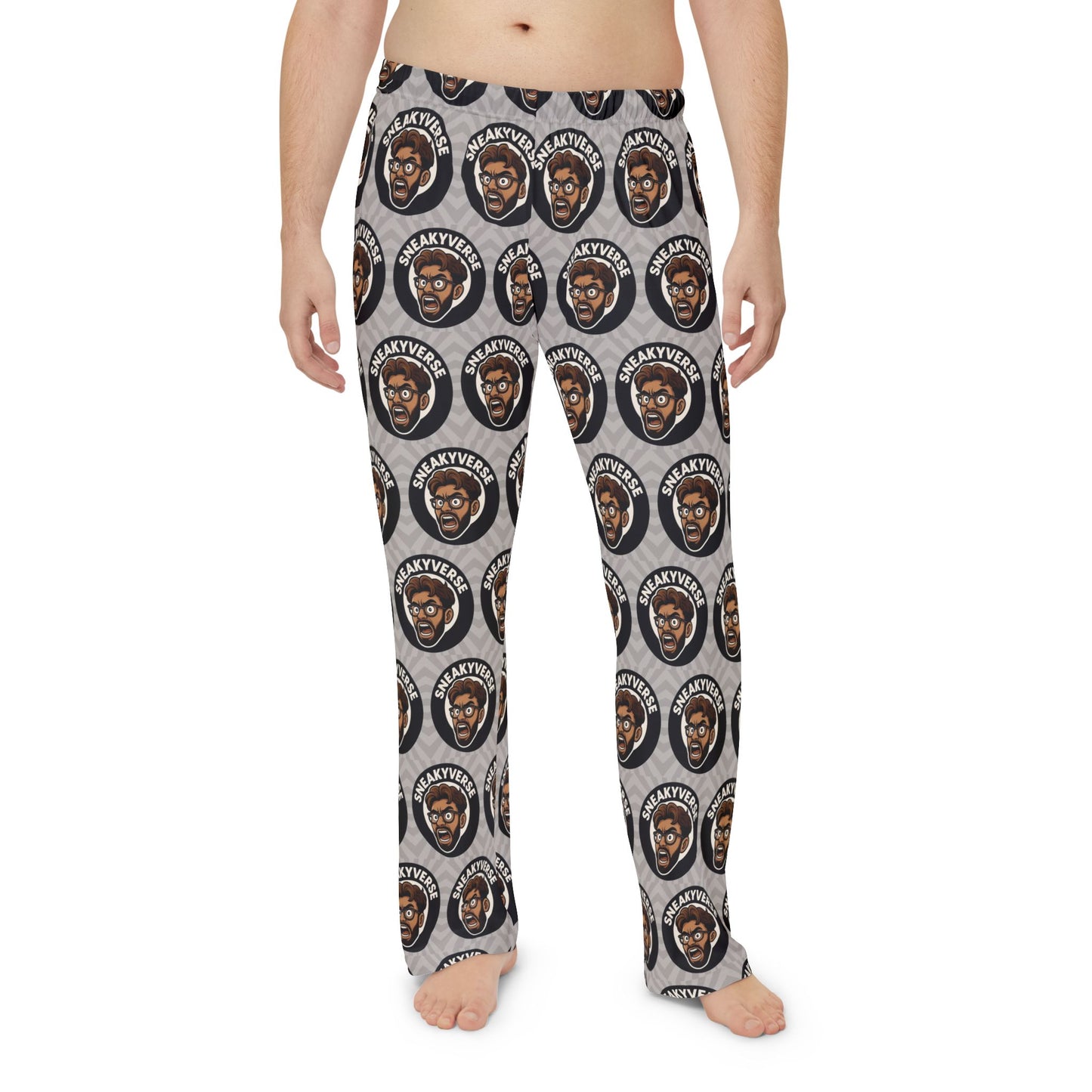 Men's Pajama Pants SneakyVerse Shout gray
