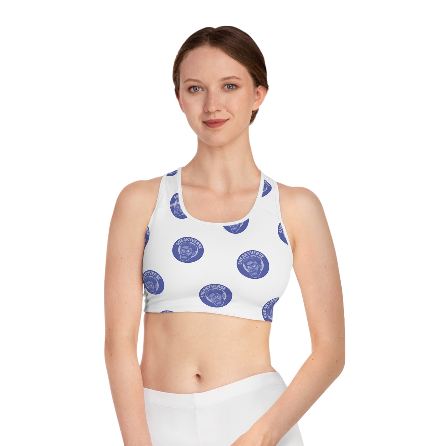 Sports Bra SneakyVerse Shout white/blue