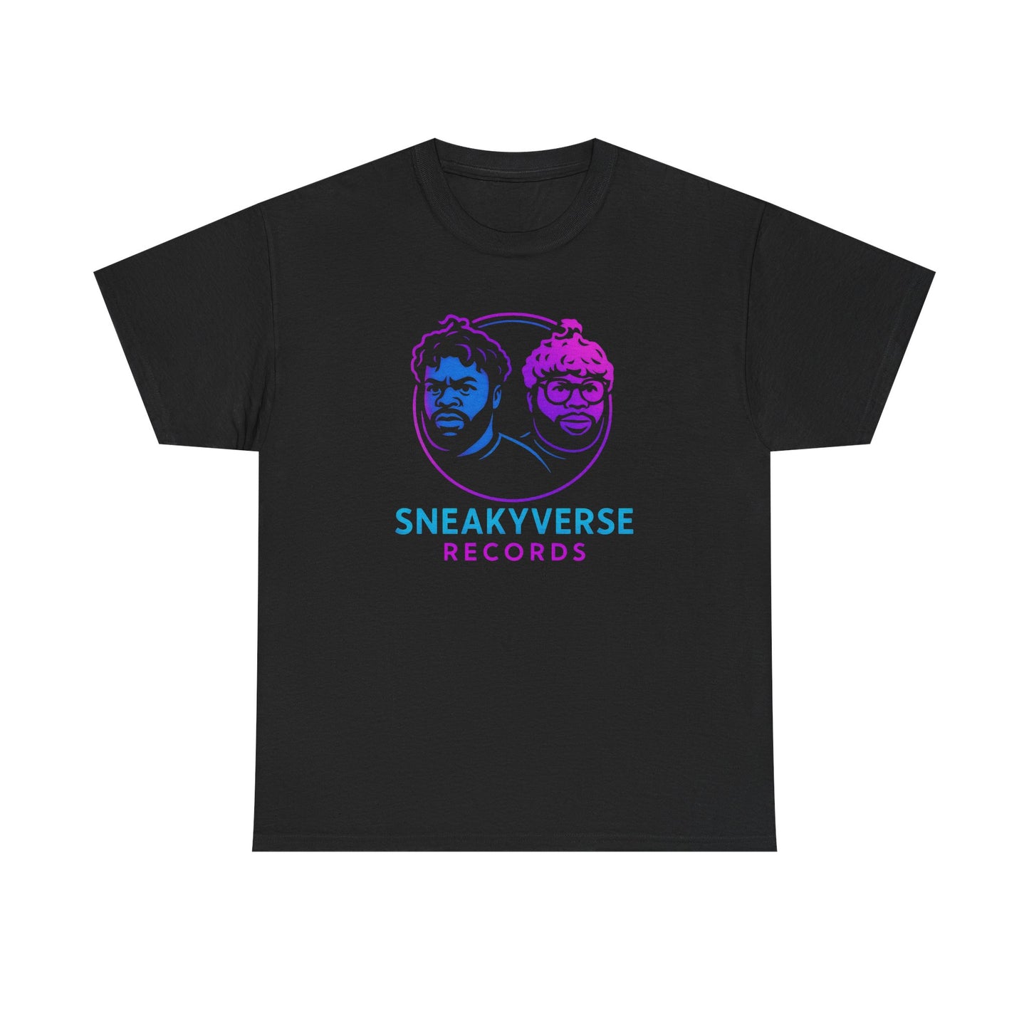 T-Shirt SneakyVerse Records gradient logo front