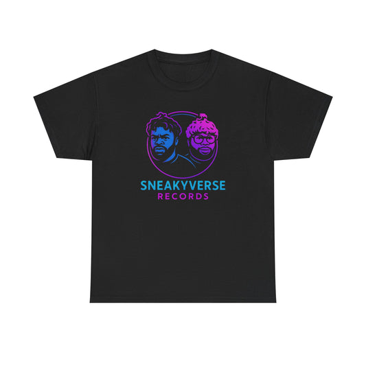 T-Shirt SneakyVerse Records gradient logo front