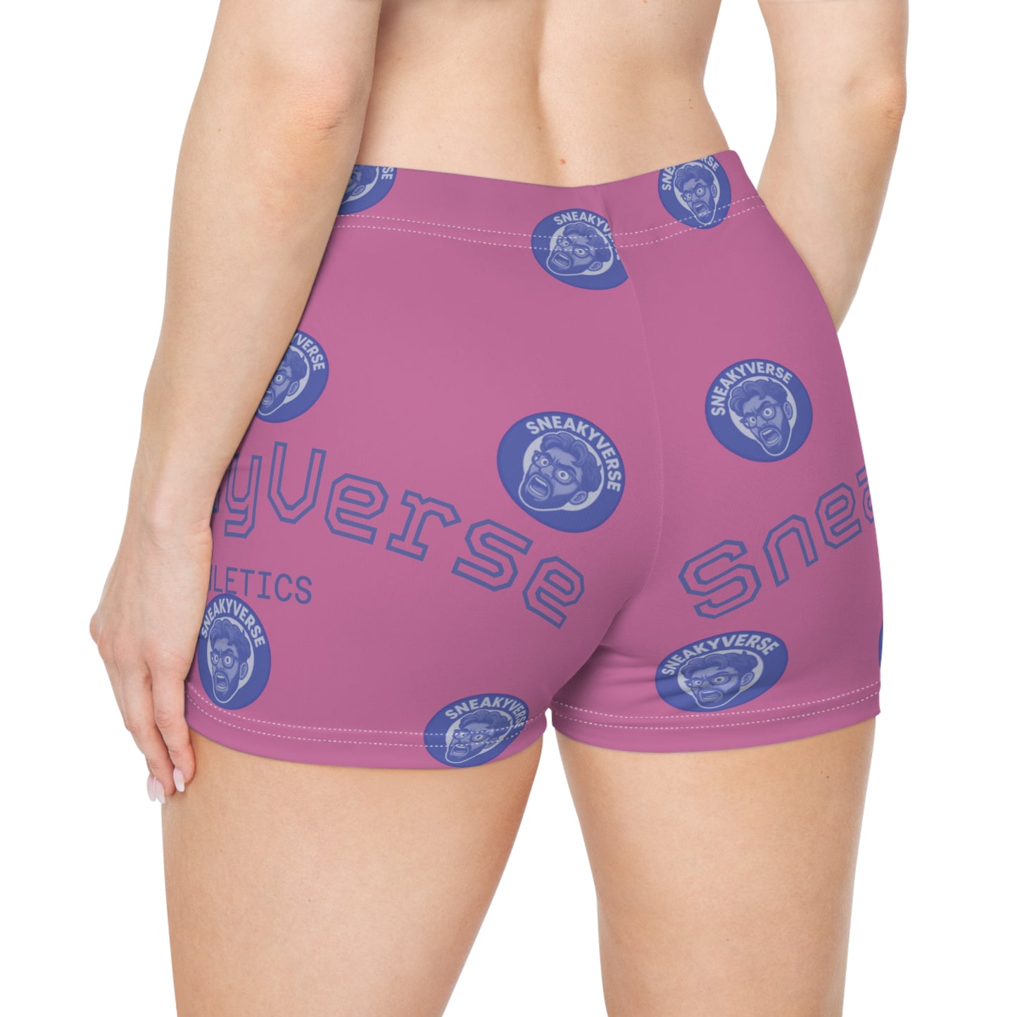 Women's Shorts Sneakyverse Athletics Shout Pink/Blue