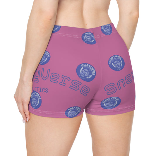 Women's Shorts Sneakyverse Athletics Shout Pink/Blue