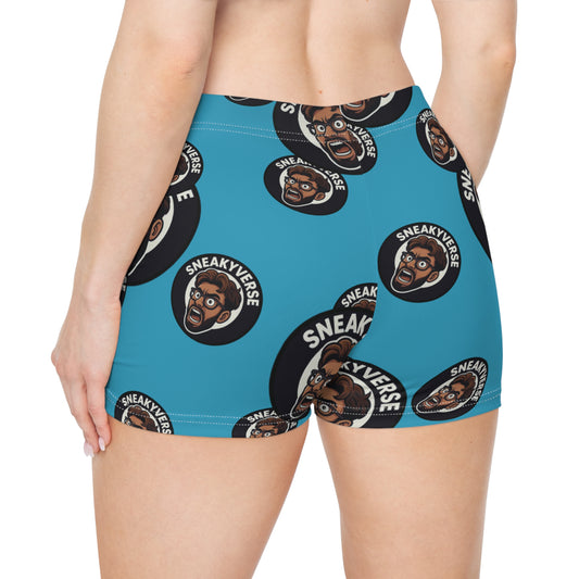 Women's Shorts SneakyVerse Shout Original/Aqua