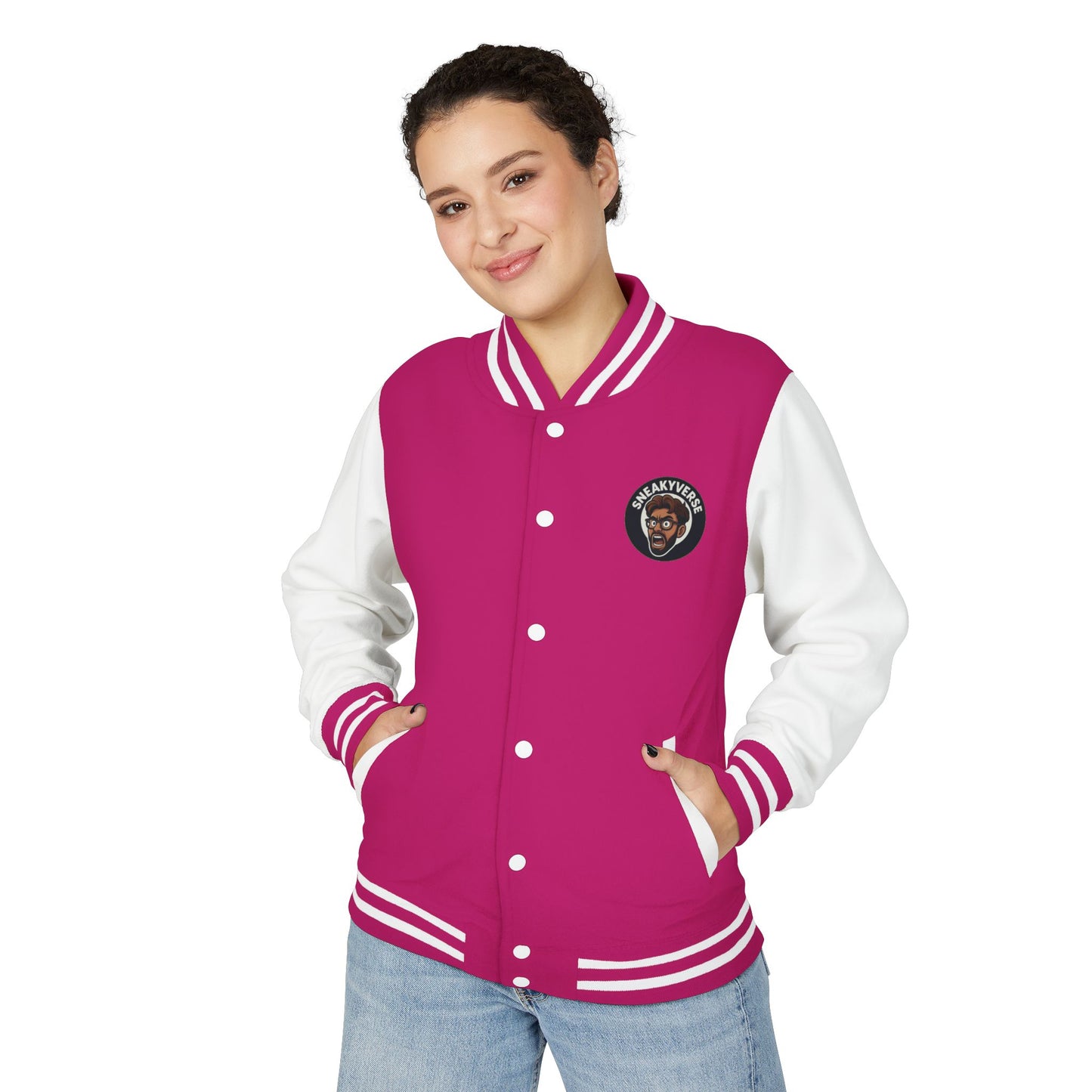 Letterman Jacket SneakyVerse Shout logo Est. 2023 (5 colors)