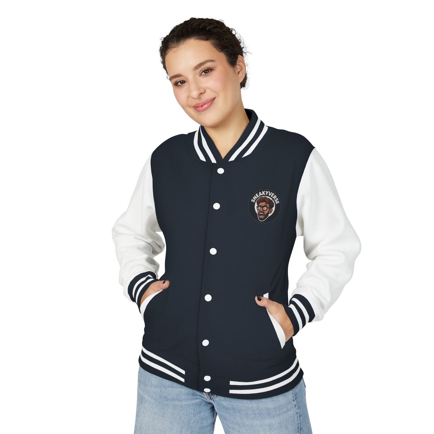 Letterman Jacket SneakyVerse Shout logo Est. 2023 (5 colors)