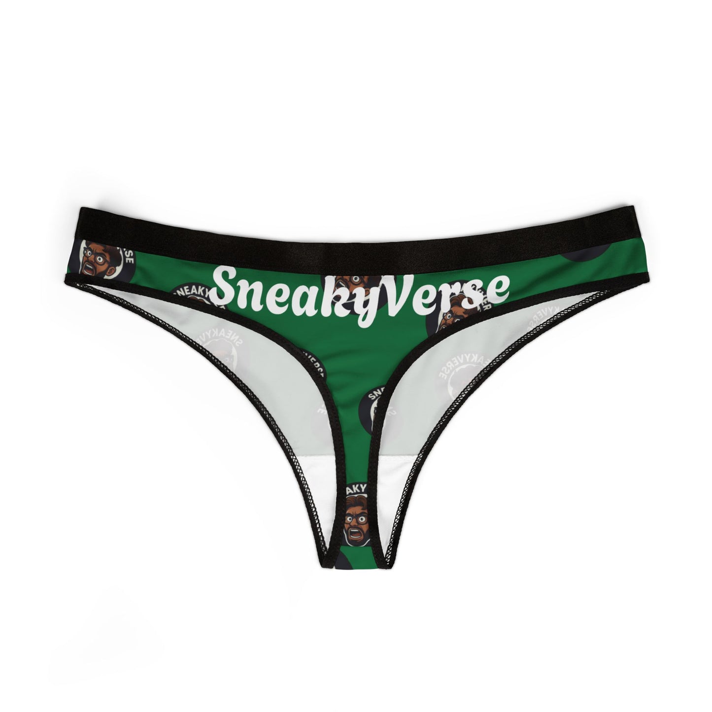 Thong Underwear -SneakyVerse Shout Green