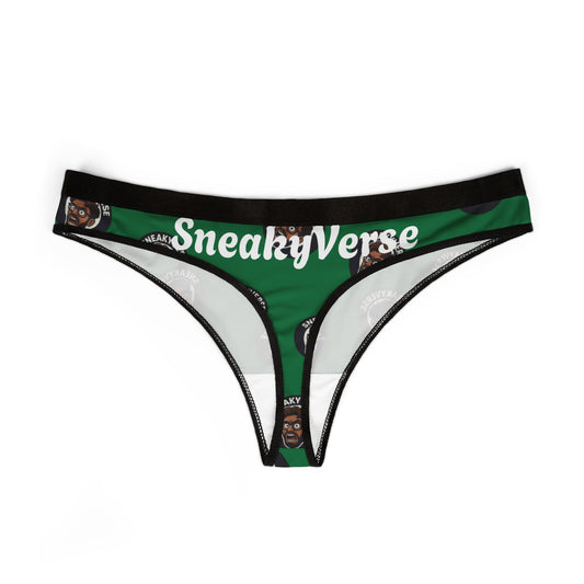Thong Underwear -SneakyVerse Shout Green