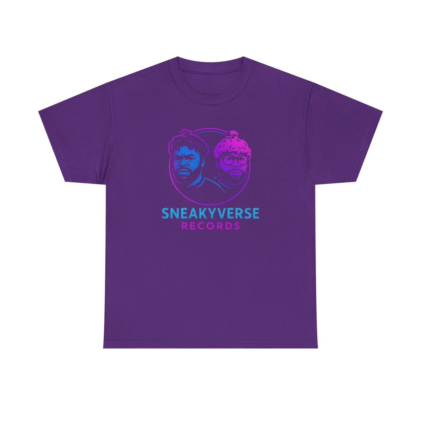 T-Shirt SneakyVerse Records gradient logo front